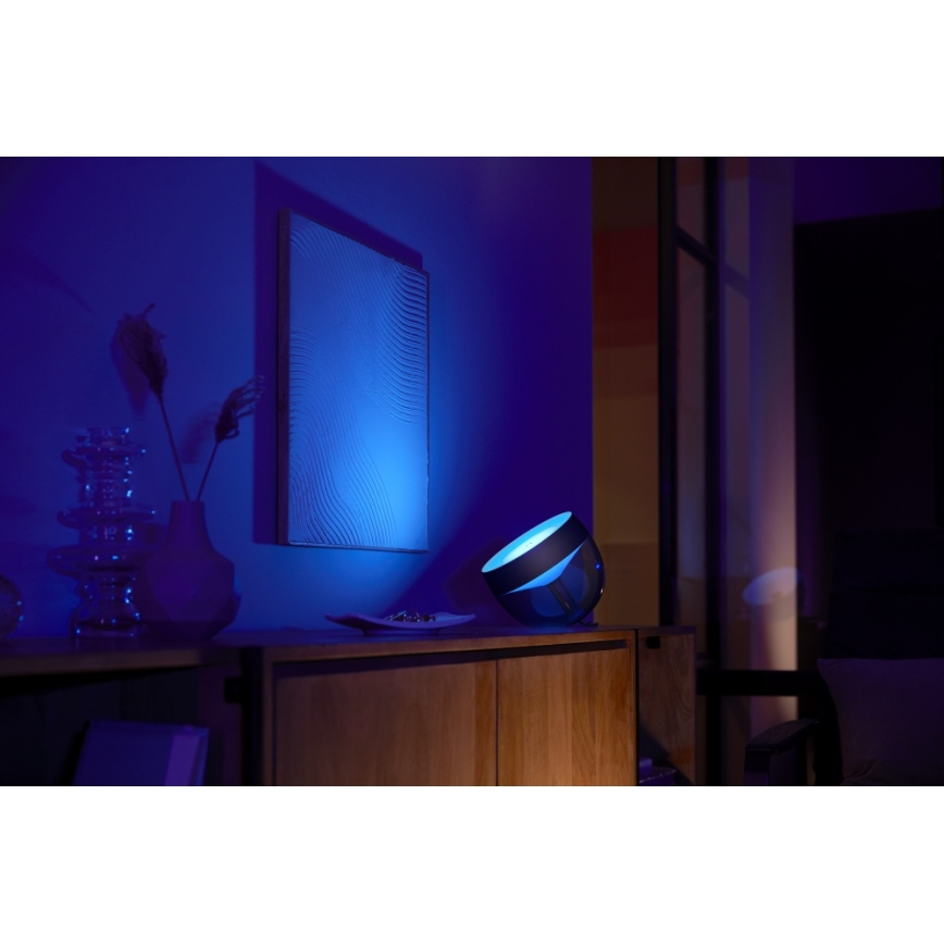 Philips - LED RGB Prigušiva stolna lampa Hue IRIS LED/8,2W/230V 2000-6500K crna