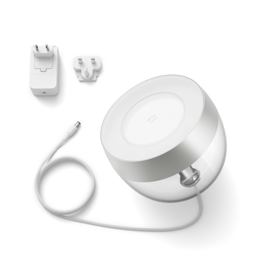 Philips - LED RGB Prigušiva stolna lampa Hue IRIS LED/8,2W/230V 2000-6500K srebrna