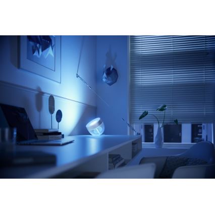 Philips - LED RGB Prigušiva stolna lampa Hue IRIS LED/8,2W/230V 2000-6500K srebrna