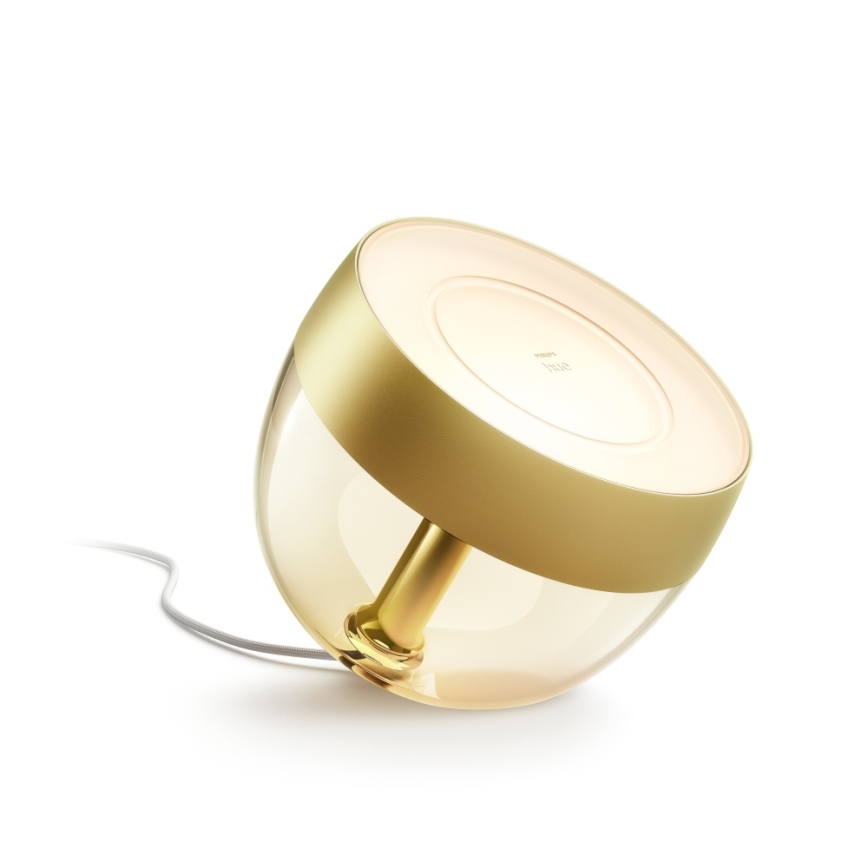 Philips - LED RGB Prigušiva stolna lampa Hue IRIS LED/8,2W/230V 2000-6500K zlatna