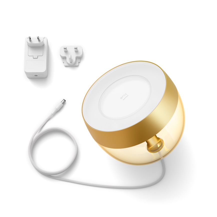 Philips - LED RGB Prigušiva stolna lampa Hue IRIS LED/8,2W/230V 2000-6500K zlatna