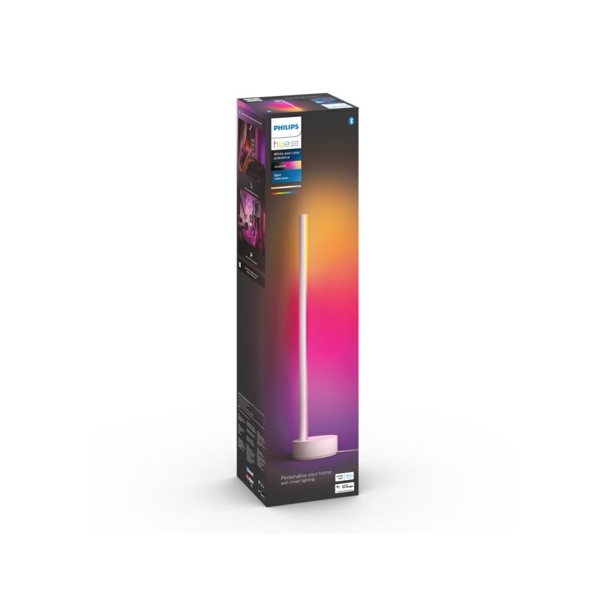 Philips - LED RGB Prigušiva stolna lampa Hue SIGNE LED/12W/230V 2000-6500K bijela