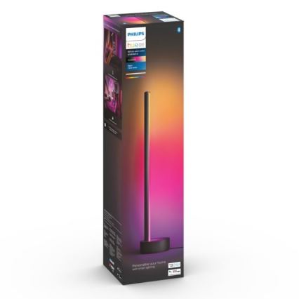 Philips - LED RGB Prigušiva stolna lampa Hue SIGNE LED/12W/230V 2000-6500K crna