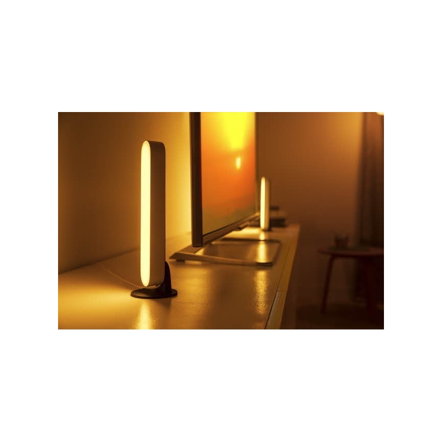Philips - LED RGB Prigušiva stolna lampa Hue PLAY SINGLE PACK White And Color Ambiance LED/6W/230V bijela