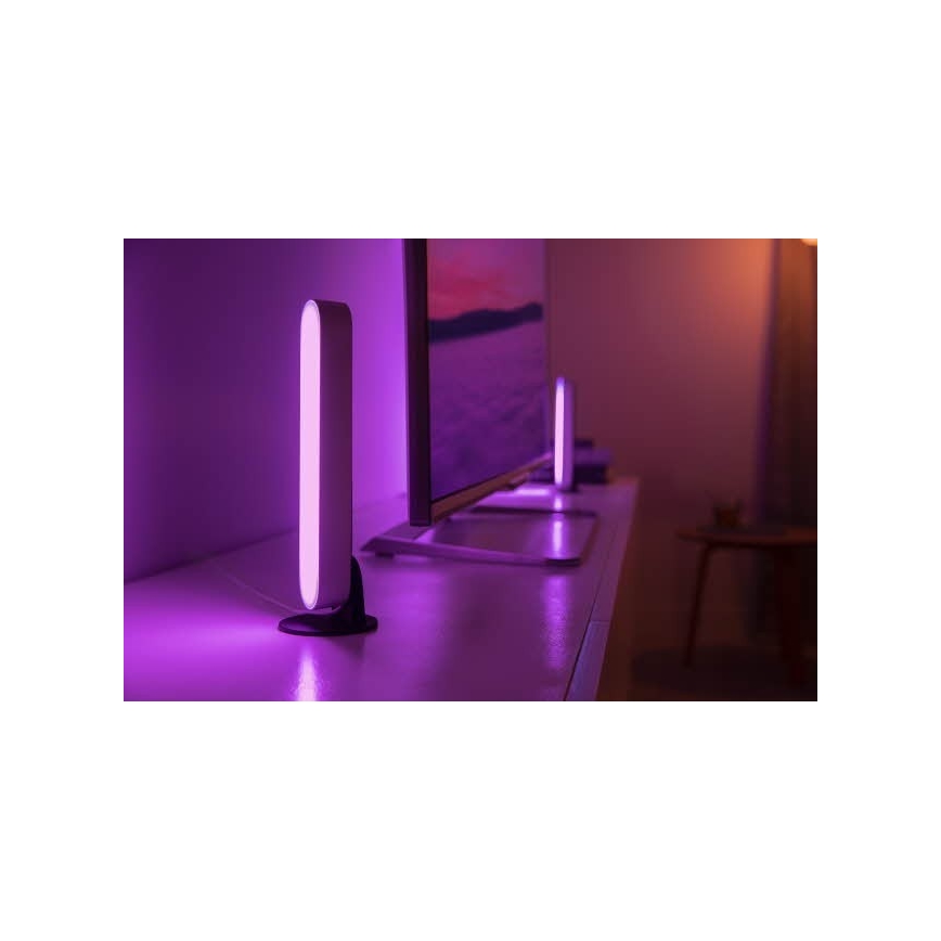 Philips - LED RGB Prigušiva stolna lampa Hue PLAY SINGLE PACK White And Color Ambiance LED/6W/230V bijela
