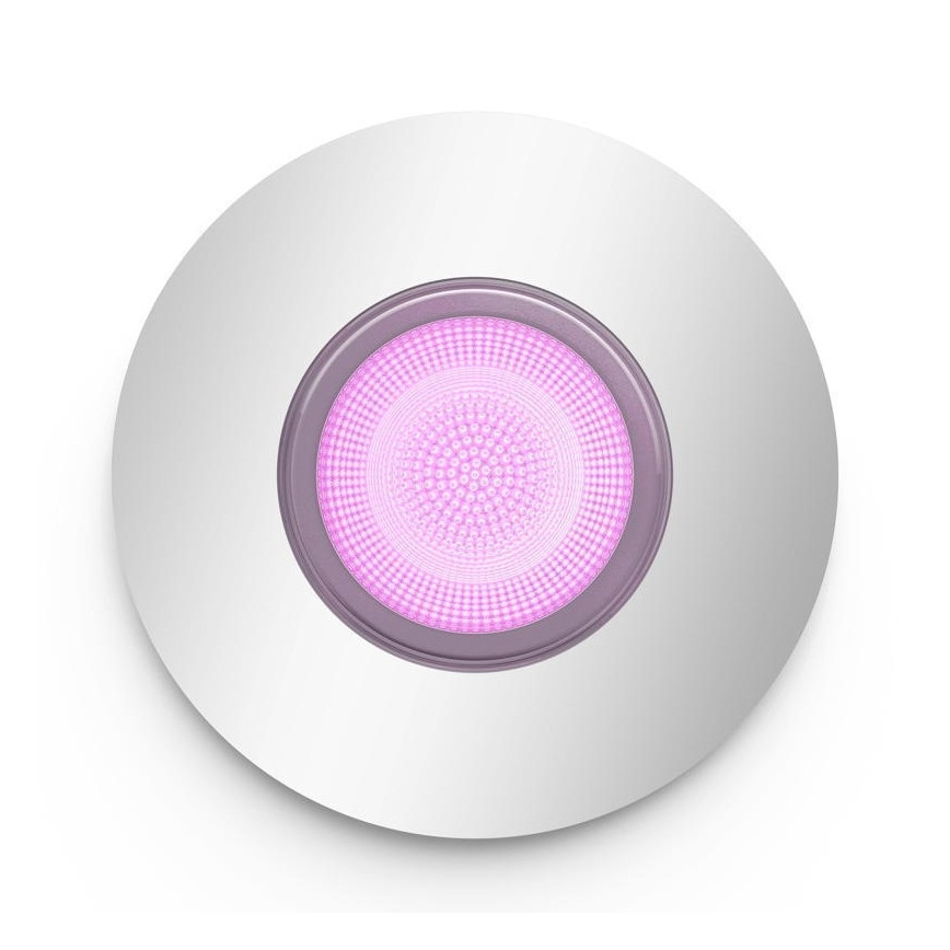 Philips - LED RGB Prigušiva svjetiljka za kupaonicu Hue XAMENTO 1xGU10/5,7W/230V IP44 2000-6500K