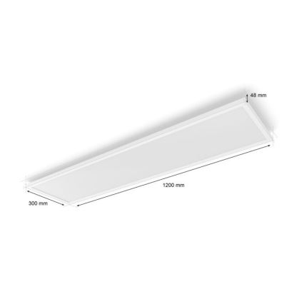 Philips - LED RGB Prigušivi panel Hue White And Color Ambiance LED/60W/230V 2000-6500K