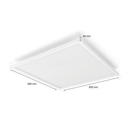 Philips - LED RGB Prigušivi panel Hue White And Color Ambiance LED/60W/230V 2000-6500K