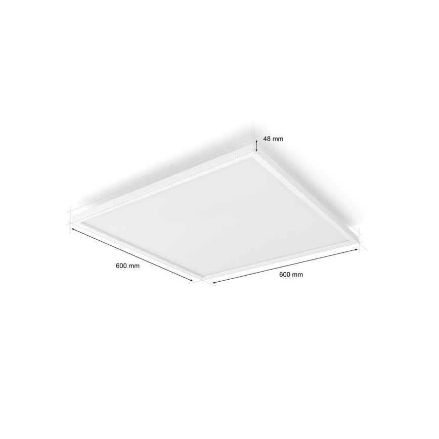 Philips - LED RGB Prigušivi panel Hue White And Color Ambiance LED/60W/230V 2000-6500K