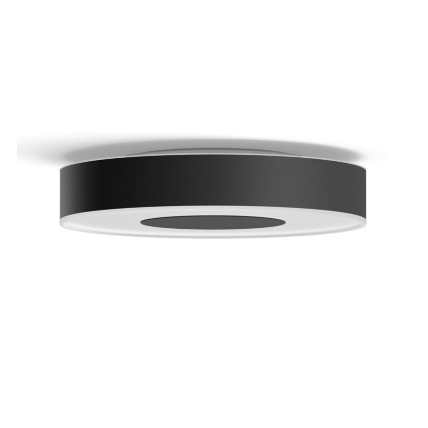 Philips - LED RGB prigušivo stropno svjetlo Hue INFUSE LED/33,5W/230V 2000-6500K Ø 381 mm crna
