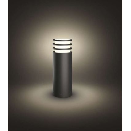 Philips - LED RGB prigušiva vanjska svjetiljka Hue LUCCA 1xE27/8,1W/230V 25 cm 1000-20000K IP44