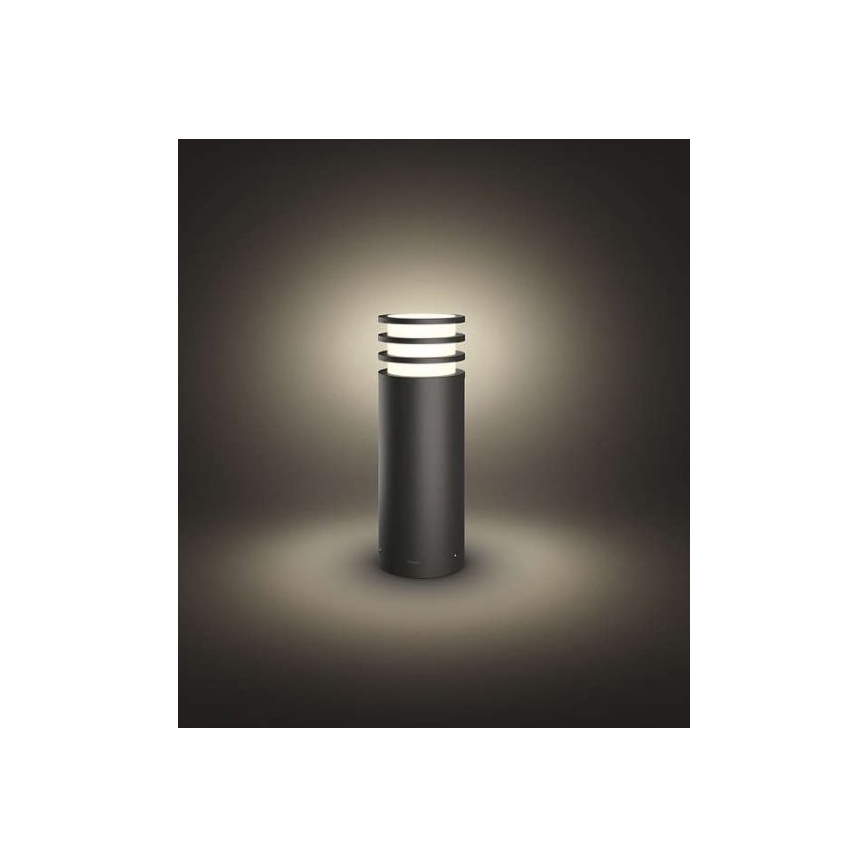 Philips - LED RGB prigušiva vanjska svjetiljka Hue LUCCA 1xE27/8,1W/230V 25 cm 1000-20000K IP44