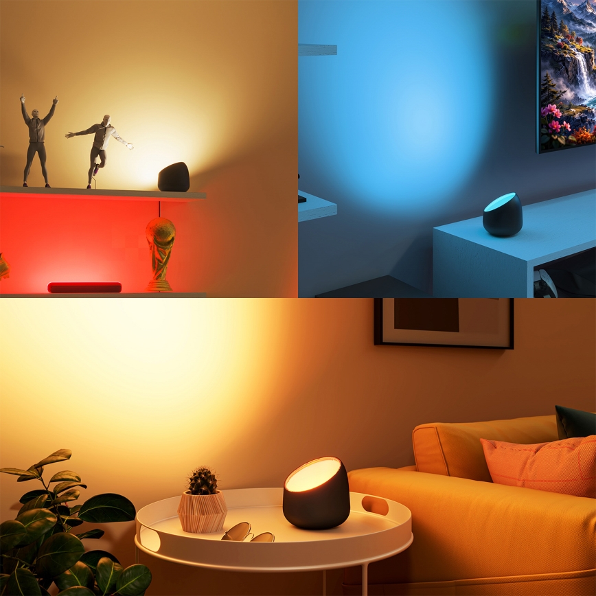 Philips - LED RGB+TW Stolna lampa SMART s mogućnošću prigušivanja LED/9W/230V 2200-6500K Wi-Fi