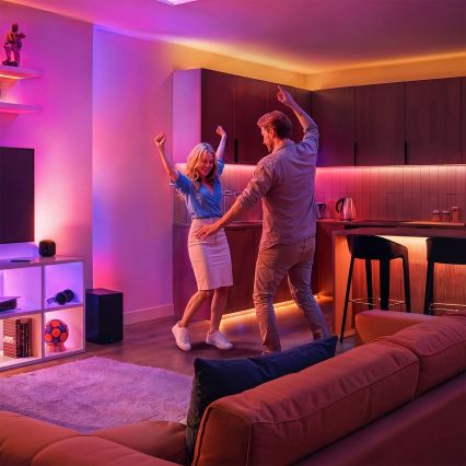 Philips - LED RGB+TW Stolna lampa SMART s mogućnošću prigušivanja LED/9W/230V 2200-6500K Wi-Fi