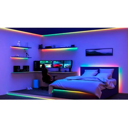 Philips - LED RGBIC prigušiva traka SMART STRIP 2x5m LED/21W/230V 2700-6500K Wi-Fi