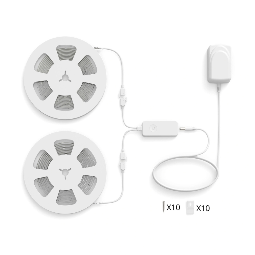 Philips - LED RGBIC prigušiva traka SMART STRIP 2x5m LED/21W/230V 2700-6500K Wi-Fi
