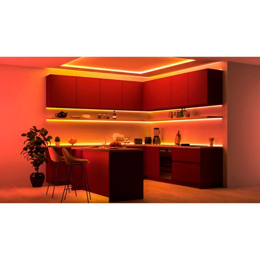 Philips - LED RGBIC traka s mogućnošću prigušivanja SMART STRIP 4m LED/12W/230V 2700-6500K Wi-Fi
