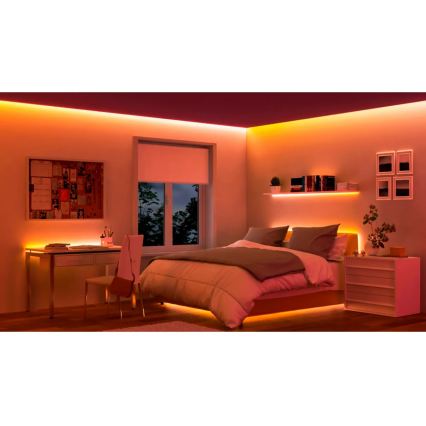Philips - LED RGBIC traka s mogućnošću prigušivanja SMART STRIP 4m LED/12W/230V 2700-6500K Wi-Fi