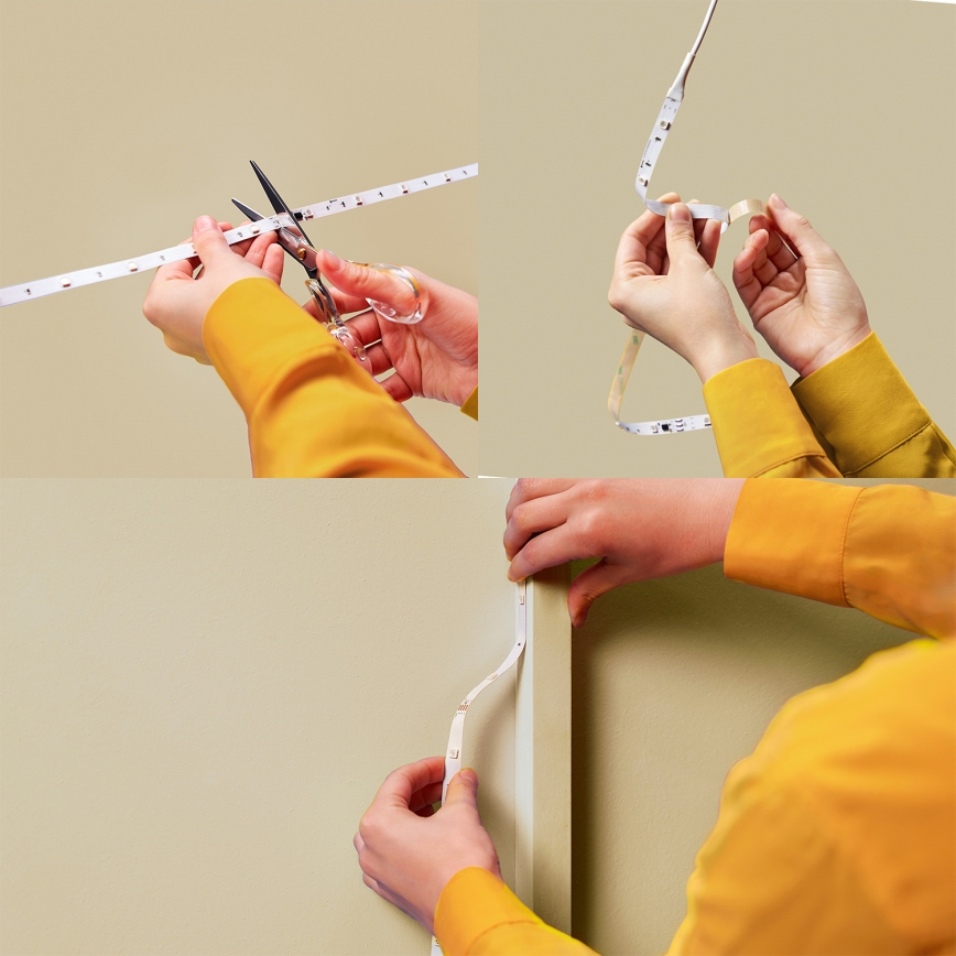 Philips - LED RGBIC prigušiva traka SMART STRIP 10m LED/43W/230V 2700-6500K Wi-Fi