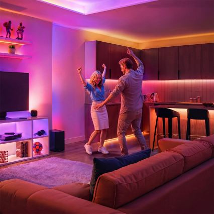 Philips - LED RGBIC prigušiva traka SMART STRIP 10m LED/43W/230V 2700-6500K Wi-Fi