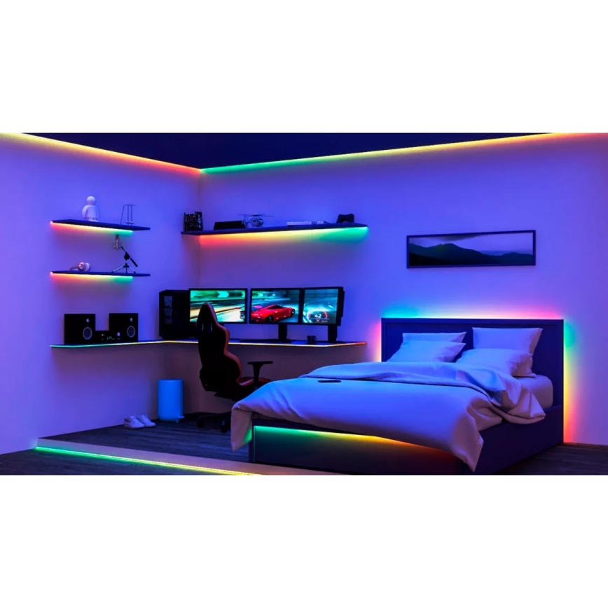 Philips - LED RGBIC prigušiva traka SMART STRIP 20m LED/36W/230V 2700-6500K Wi-Fi