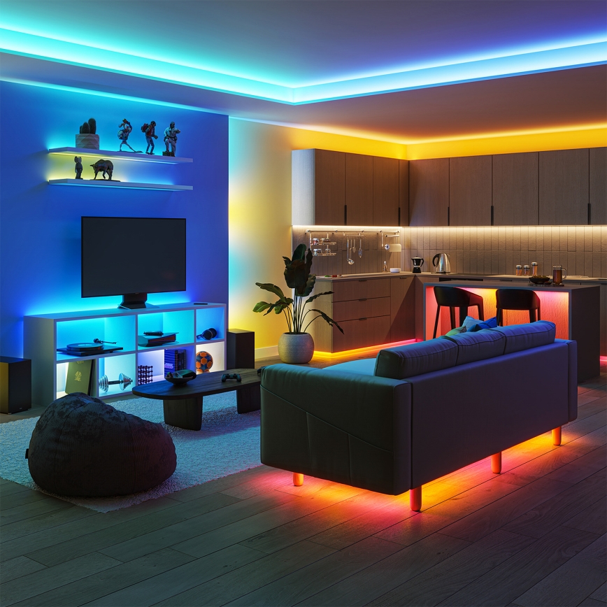 Philips - LED RGBIC traka SMART STRIP s mogućnošću prigušivanja 3m LED/13W/230V 2700-6500K Wi-Fi
