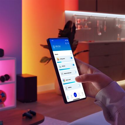 Philips - LED RGBIC traka SMART STRIP s mogućnošću prigušivanja 3m LED/13W/230V 2700-6500K Wi-Fi