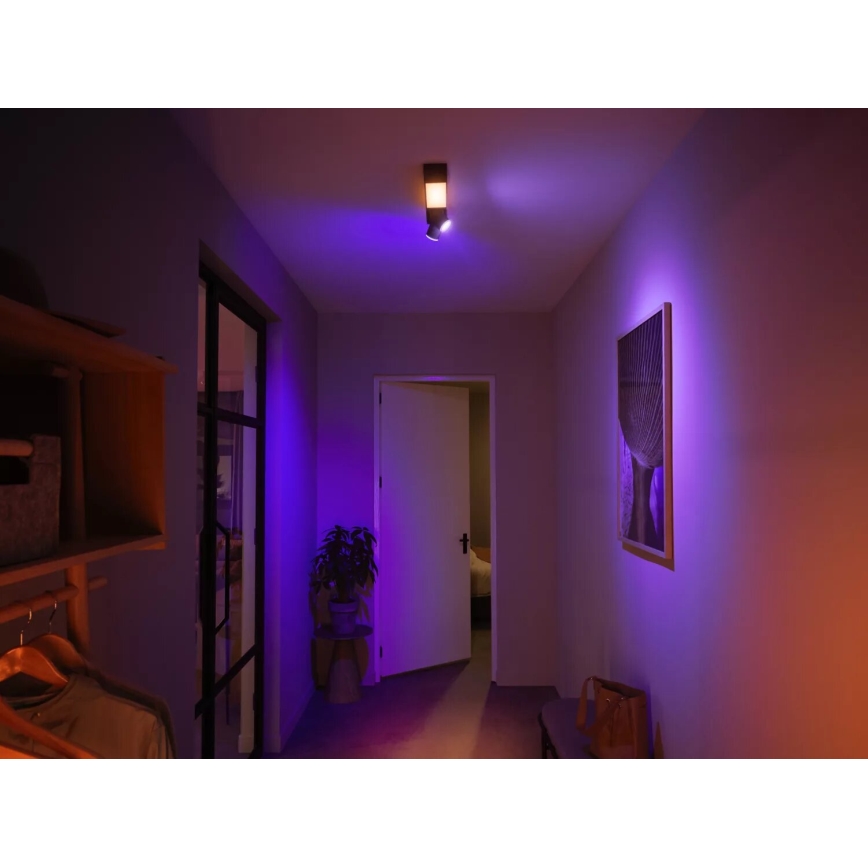Philips - LED RGBW prigušivo ugradbeno svjetlo Hue CENTRIS 2xGU10/4,2W/230V + LED/11W 2000-6500K