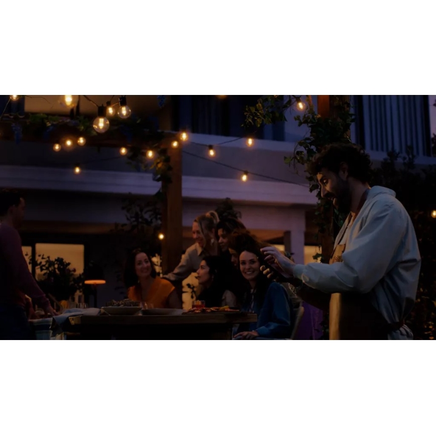 Philips - LED RGBW prigušiv vanjski svjetlosni niz Hue FESTAVIA 30xLED 21m IP65