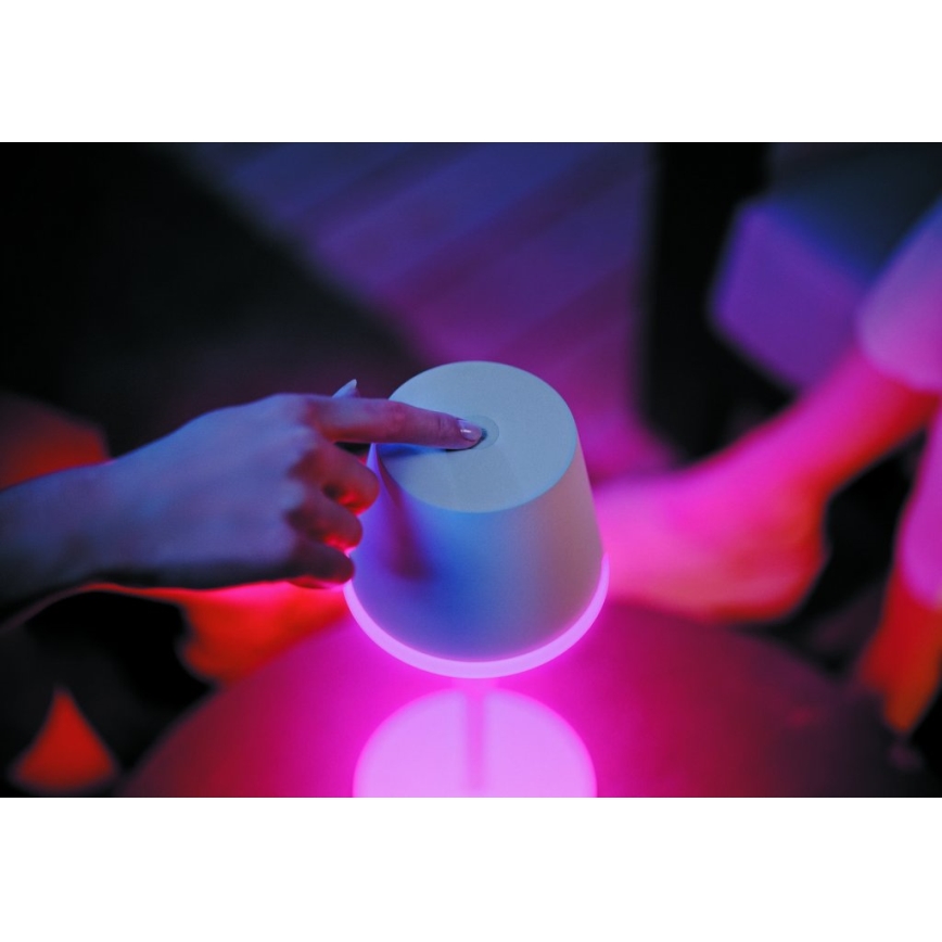 Philips - LED RGBW Prigušiva vanjska lampa na dodir Hue GO LED/6,2W/230V 2000-6500K IP54