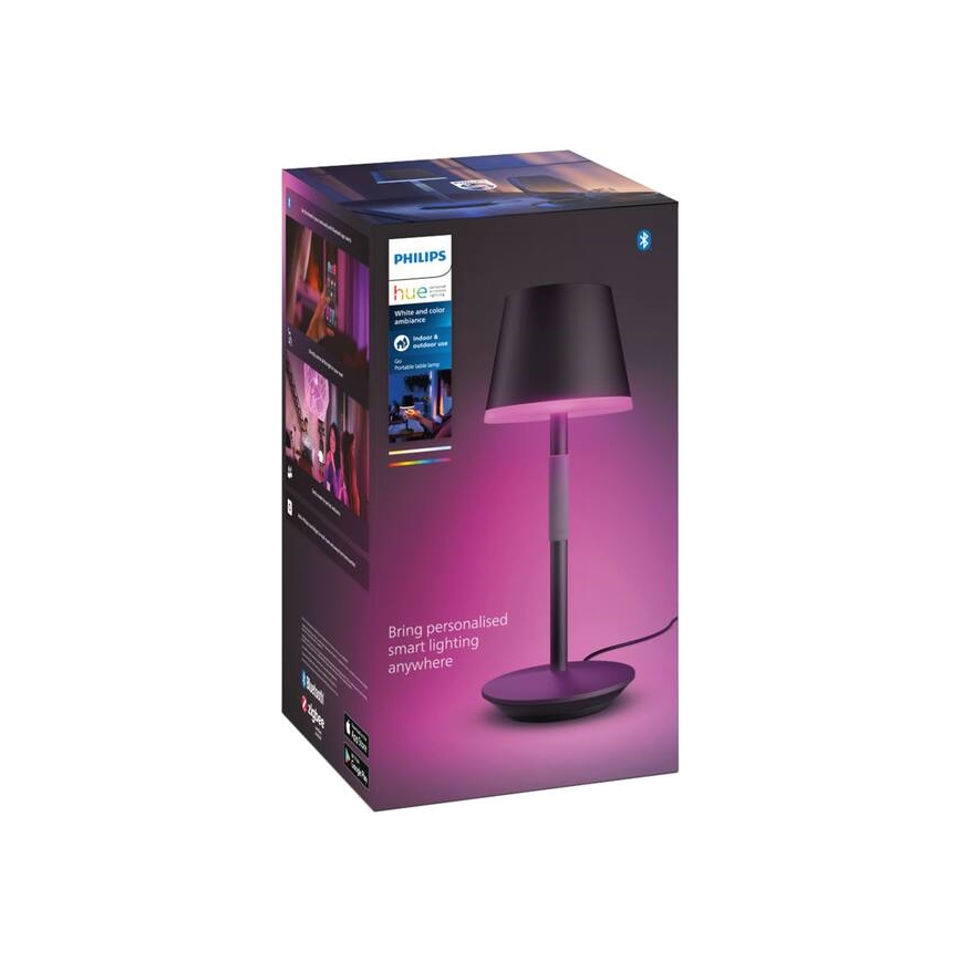 Philips - LED RGBW Prigušiva vanjska lampa na dodir Hue GO LED/6,2W/230V 2000-6500K IP54