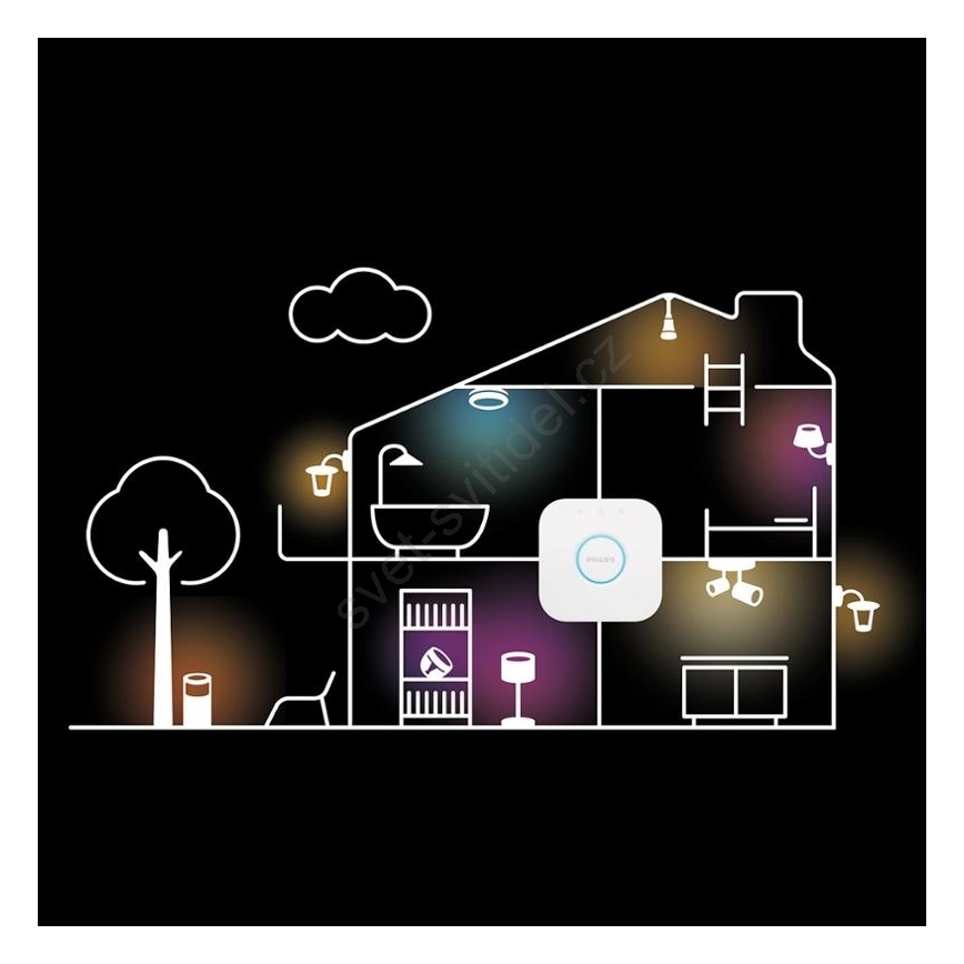 Philips - LED RGBW Prigušiva podna lampa Hue SIGNE LED/29W/230V 2000-6500K bež
