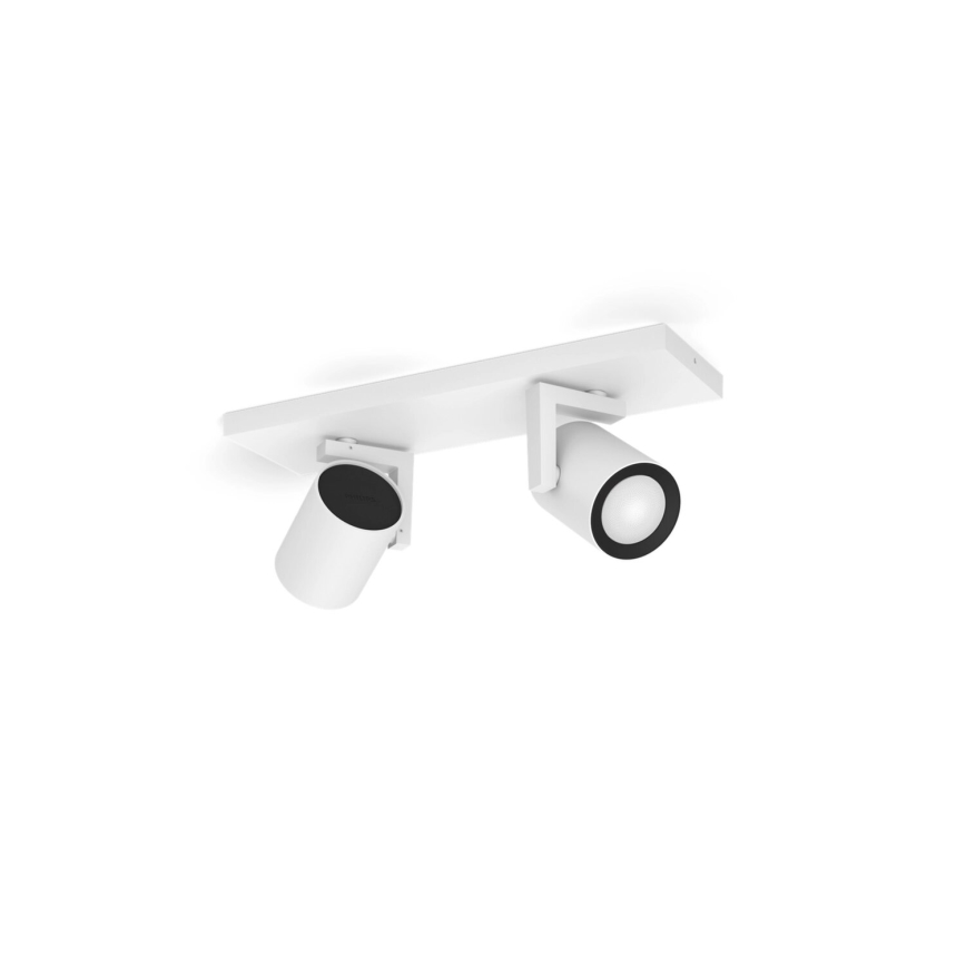 Philips - LED RGBW Prigušiva reflektorska svjetiljka Hue ARGENTA 2xGU10/4,2W/230V 2000-6500K