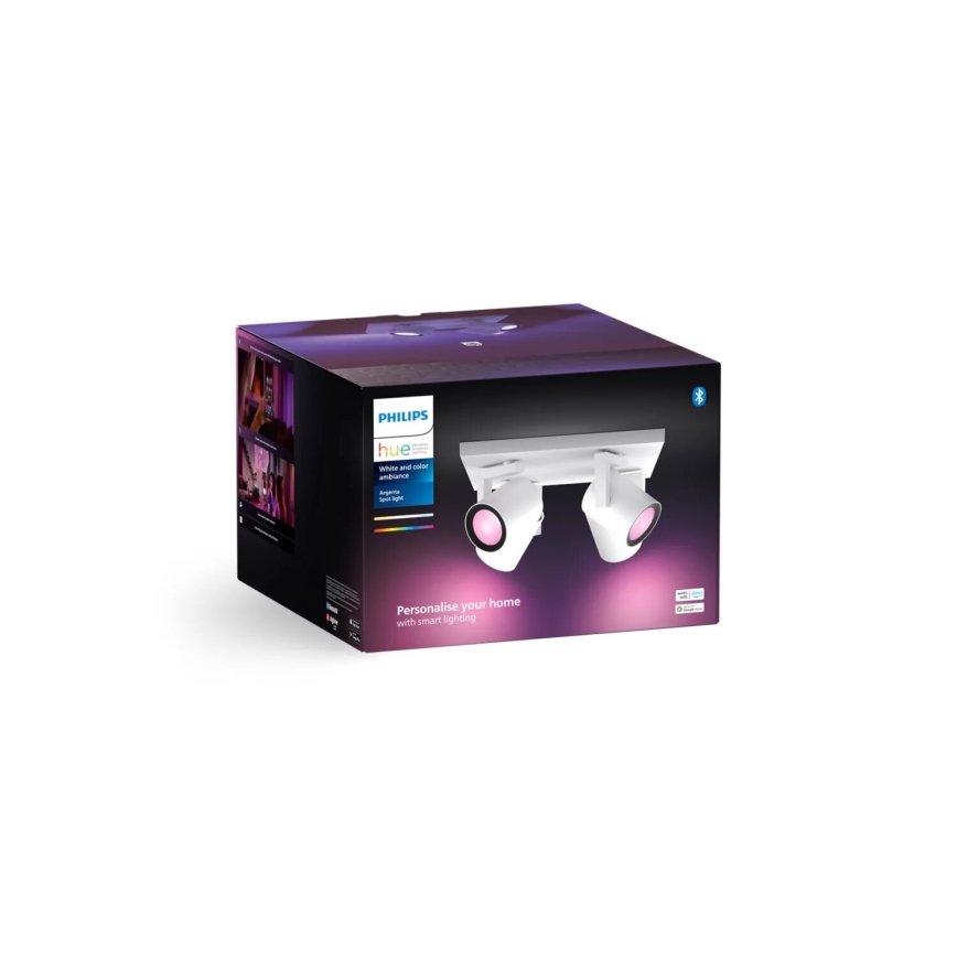 Philips - LED RGBW Prigušiva reflektorska svjetiljka Hue ARGENTA 4xGU10/4,2W/230V 2000-6500K