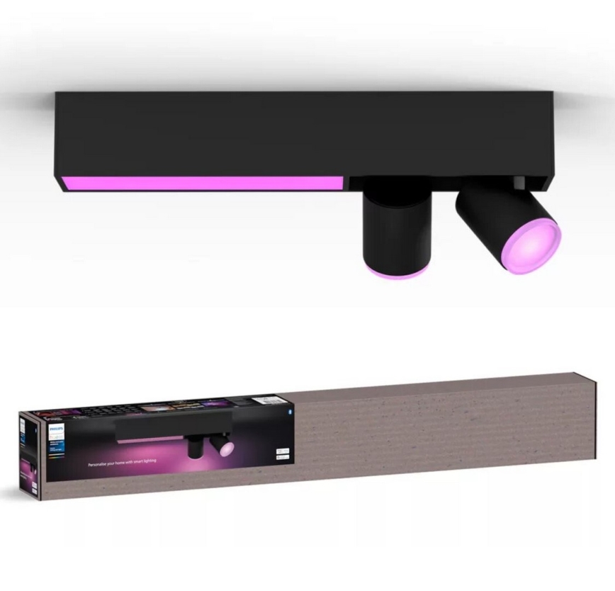 Philips - LED RGBW Prigušiva reflektorska svjetiljka Hue CENTRIS 2xGU10/4,2W/230V + LED/11W 2000-6500K