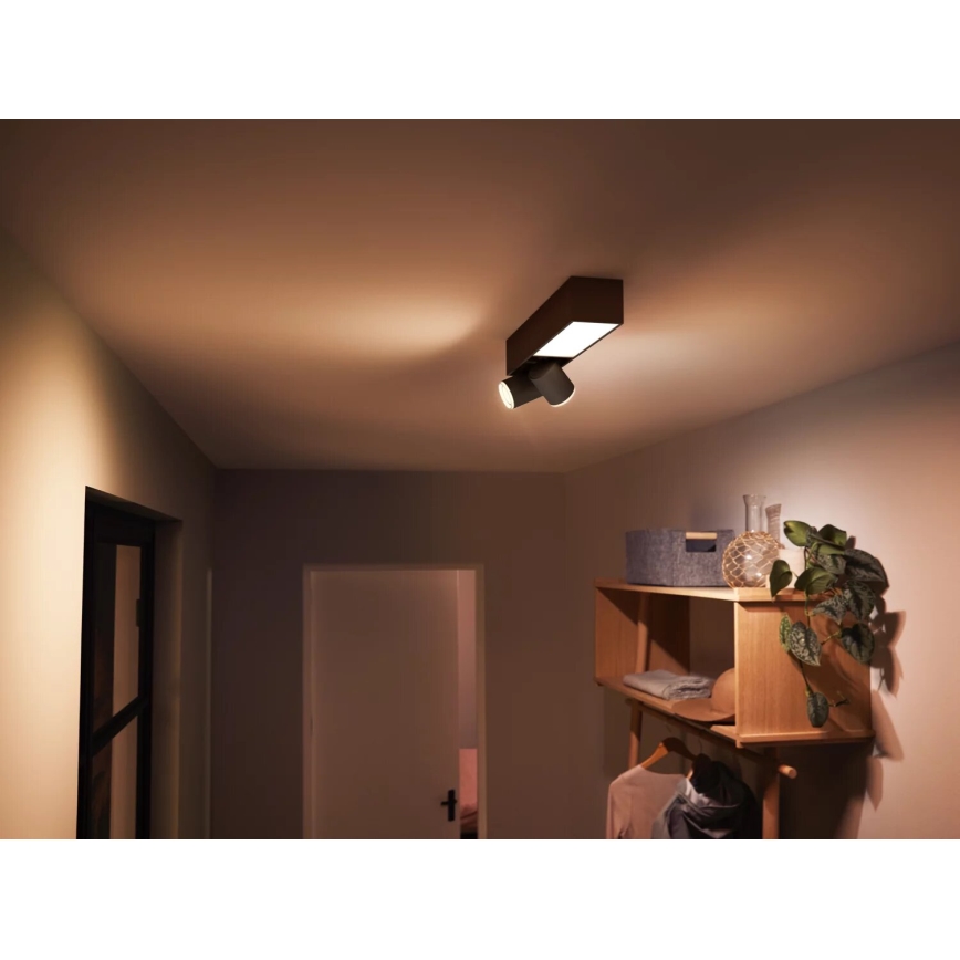 Philips - LED RGBW Prigušiva reflektorska svjetiljka Hue CENTRIS 2xGU10/4,2W/230V + LED/11W 2000-6500K