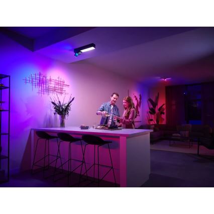 Philips - LED RGBW Prigušiva reflektorska svjetiljka Hue CENTRIS 2xGU10/4,2W/230V + LED/11W 2000-6500K
