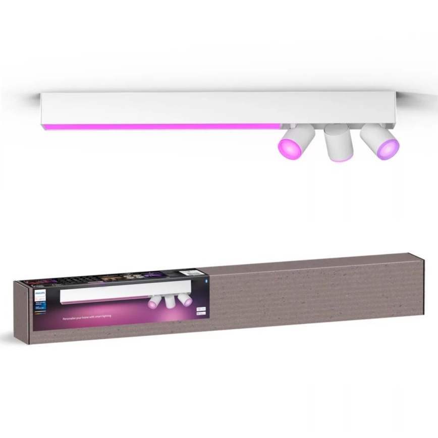 Philips - LED RGBW Prigušiva reflektorska svjetiljka Hue CENTRIS 3xGU10/4,2W/230V + LED/11W 2000-6500K