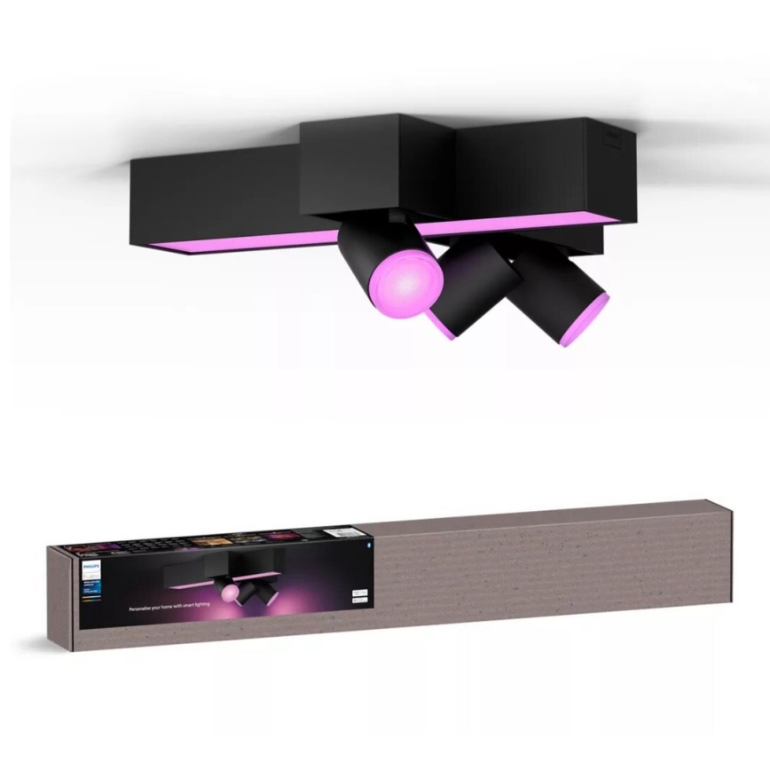 Philips - LED RGBW Prigušiva reflektorska svjetiljka Hue CENTRIS 3xGU10/4,2W/230V + LED/11W 2000-6500K