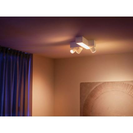 Philips - LED RGBW Prigušiva reflektorska svjetiljka Hue CENTRIS 3xGU10/4,2W/230V + LED/11W 2000-6500K