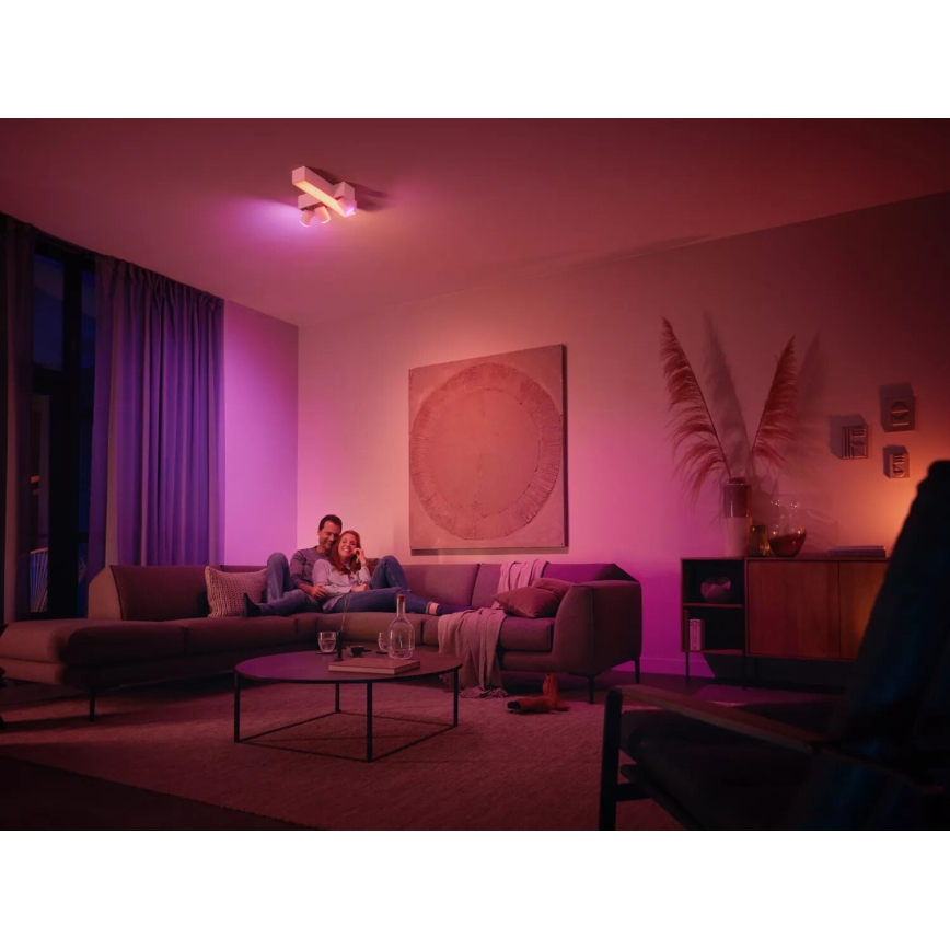 Philips - LED RGBW Prigušiva reflektorska svjetiljka Hue CENTRIS 3xGU10/4,2W/230V + LED/11W 2000-6500K