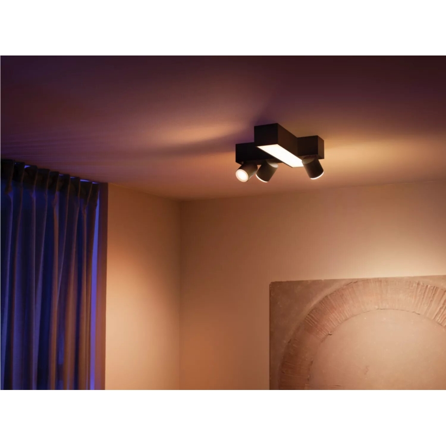 Philips - LED RGBW Prigušiva reflektorska svjetiljka Hue CENTRIS 3xGU10/4,2W/230V + LED/11W 2000-6500K