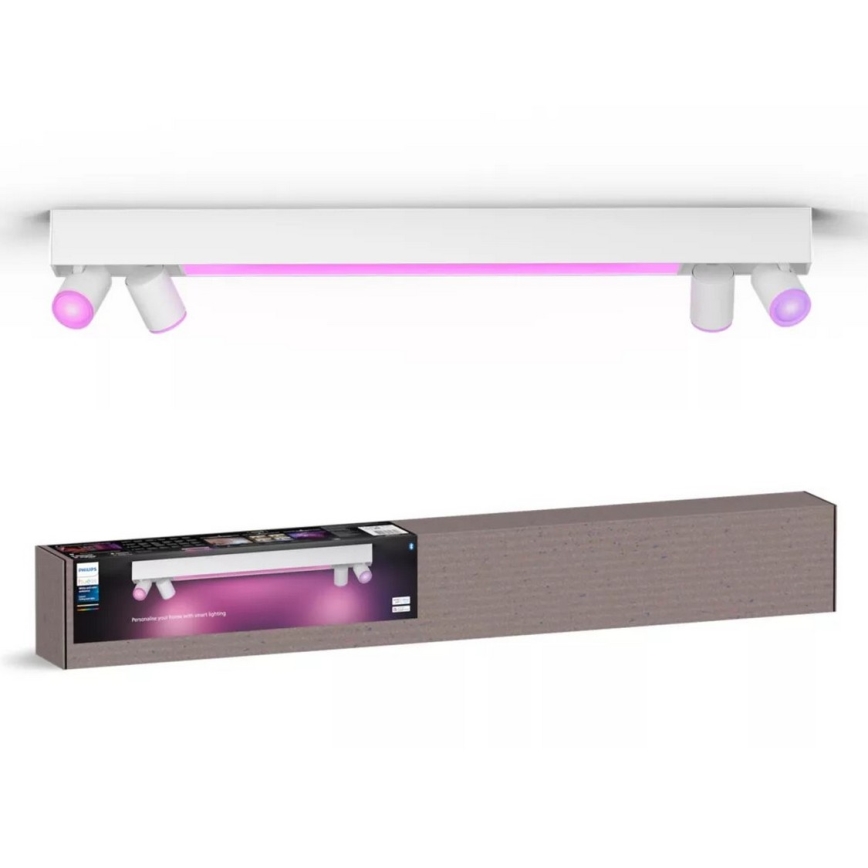 Philips - LED RGBW Prigušiva reflektorska svjetiljka Hue CENTRIS 4xGU10/4,2W/230V + LED/11W 2000-6500K