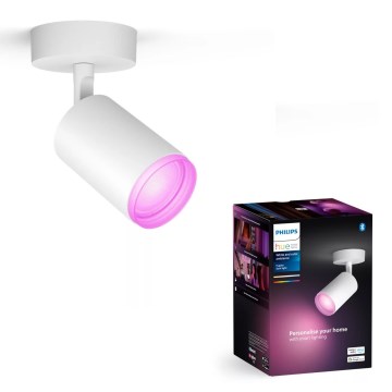 Philips - LED RGBW Prigušiva reflektorska svjetiljka Hue FUGATO 1xGU10/4,2W/230V 2000-6500K bijela