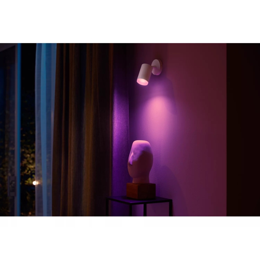 Philips - LED RGBW Prigušiva reflektorska svjetiljka Hue FUGATO 1xGU10/4,2W/230V 2000-6500K bijela