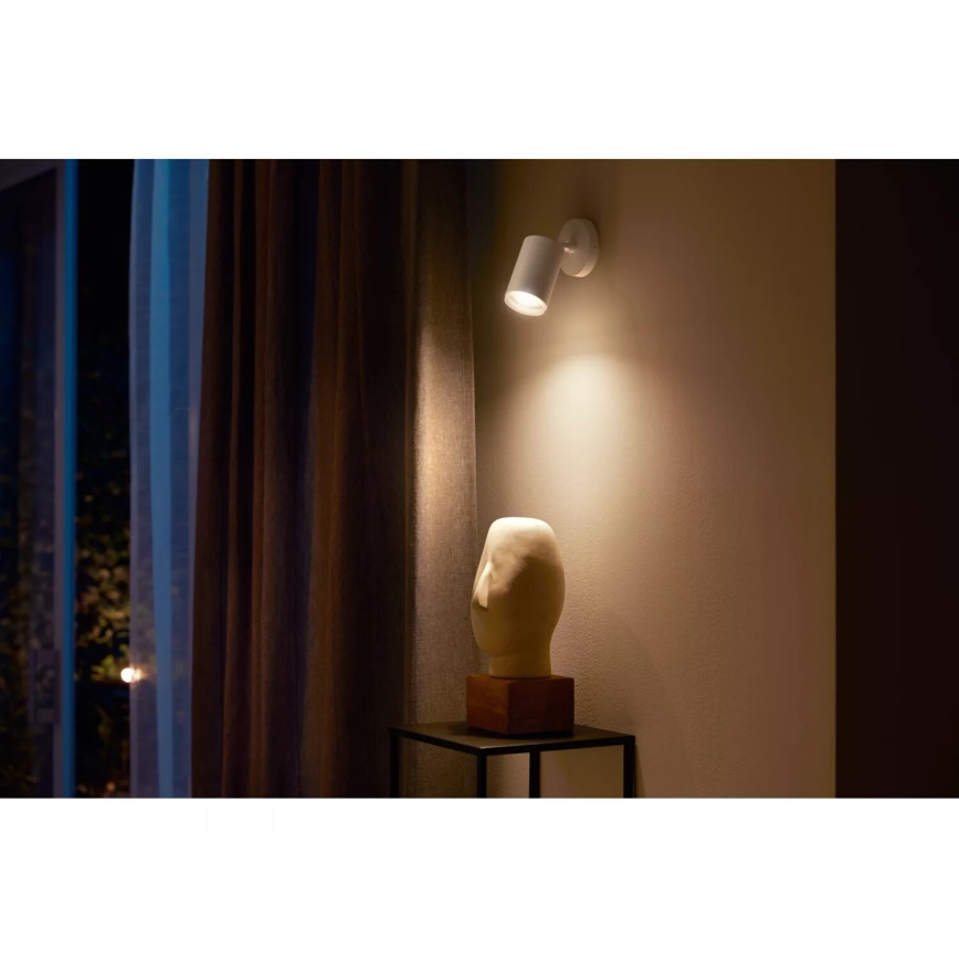 Philips - LED RGBW Prigušiva reflektorska svjetiljka Hue FUGATO 1xGU10/4,2W/230V 2000-6500K bijela