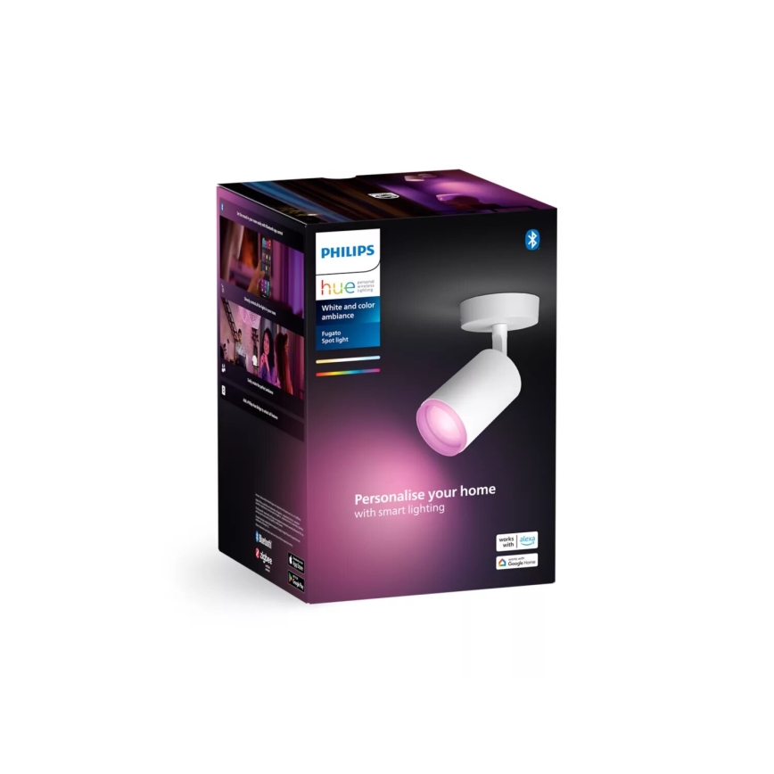 Philips - LED RGBW Prigušiva reflektorska svjetiljka Hue FUGATO 1xGU10/4,2W/230V 2000-6500K bijela