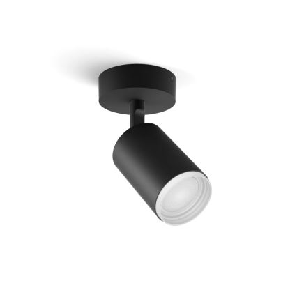 Philips - LED RGBW Prigušiva reflektorska svjetiljka Hue FUGATO 1xGU10/4,2W/230V 2000-6500K crna