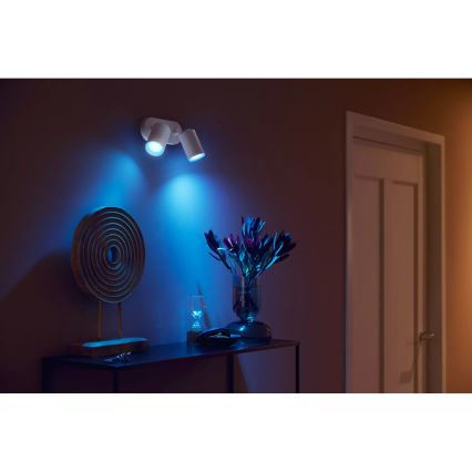 Philips - LED RGBW Prigušiva reflektorska svjetiljka Hue FUGATO 2xGU10/4,2W/230V 2000-6500K bijela