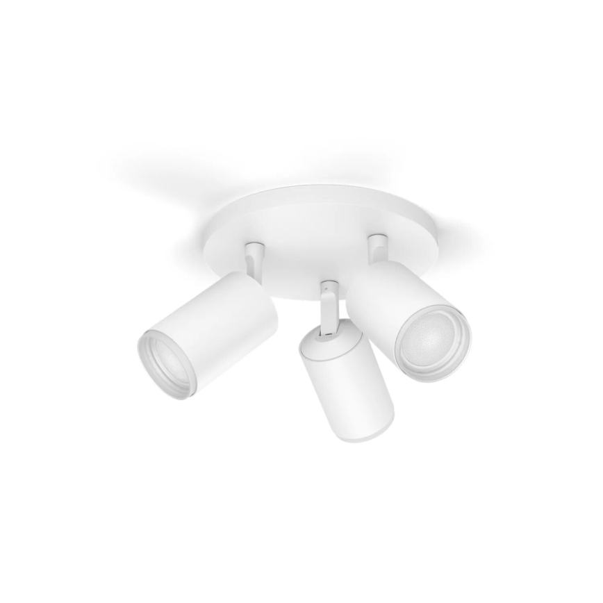 Philips - LED RGBW Prigušiva reflektorska svjetiljka Hue FUGATO 3xGU10/4,2W/230V 2000-6500K bijela